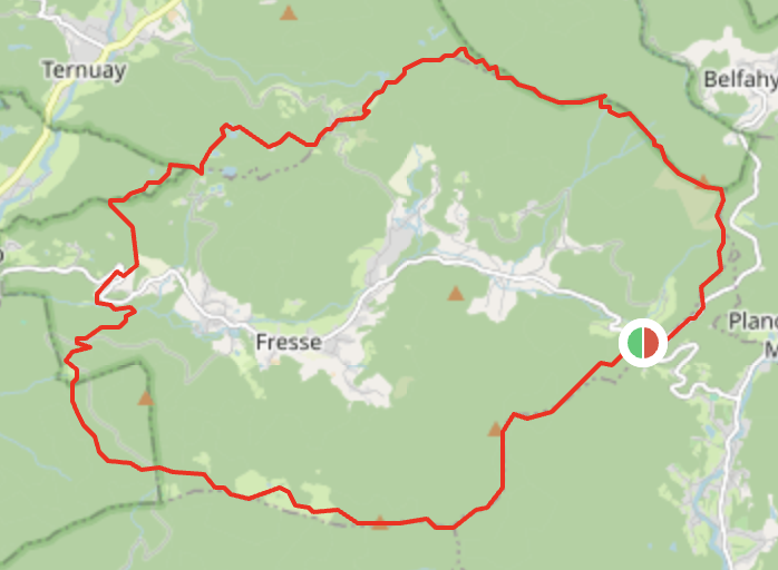 Tracé Défis des balcons de fresse